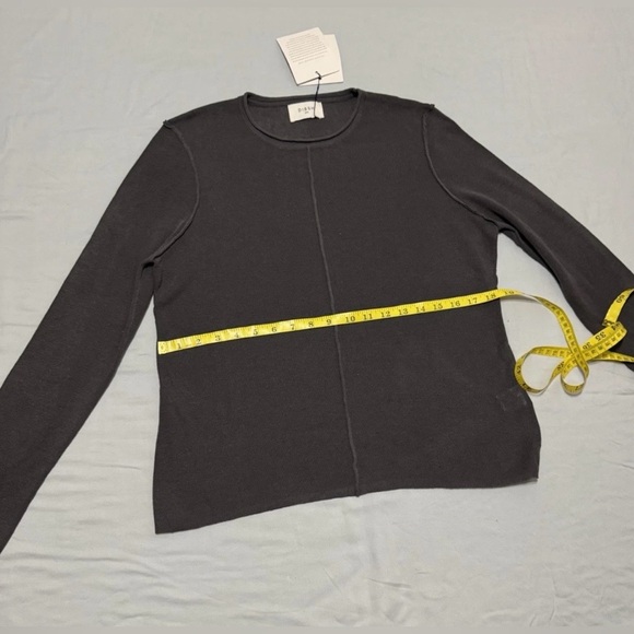 DISSH Women’s Charcoal Long Sleeve Top Size XXL NWT - Picture 8 of 12